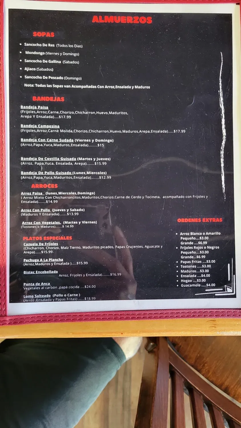 Menu 4