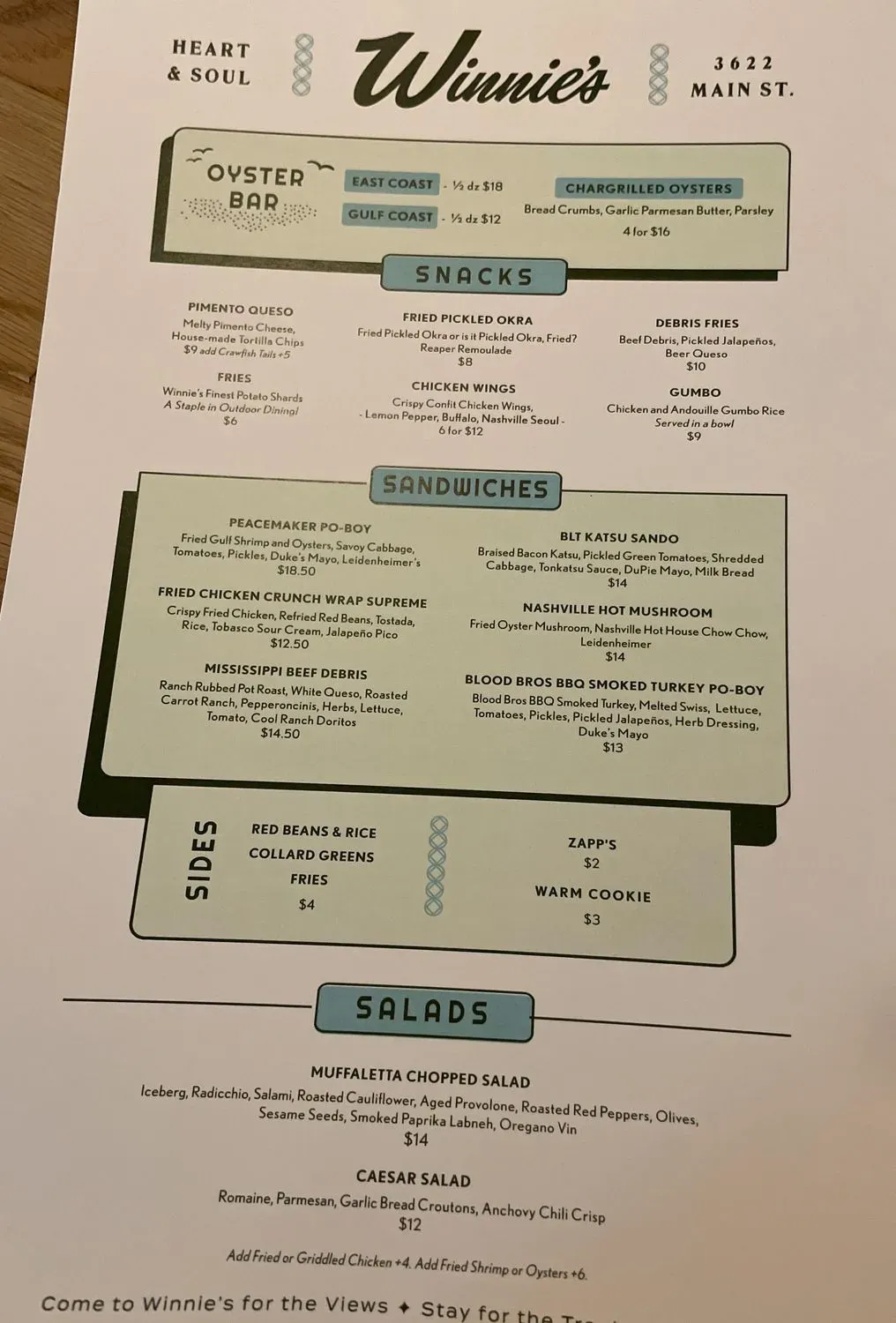 Menu 6