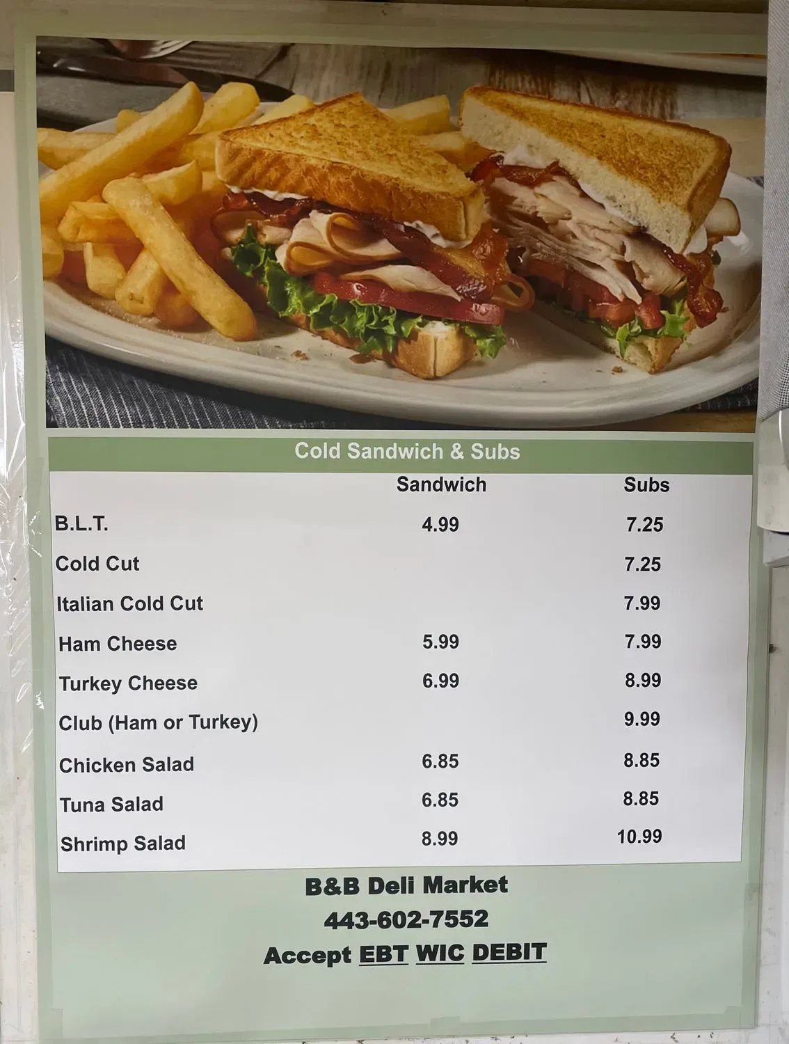 Menu 6