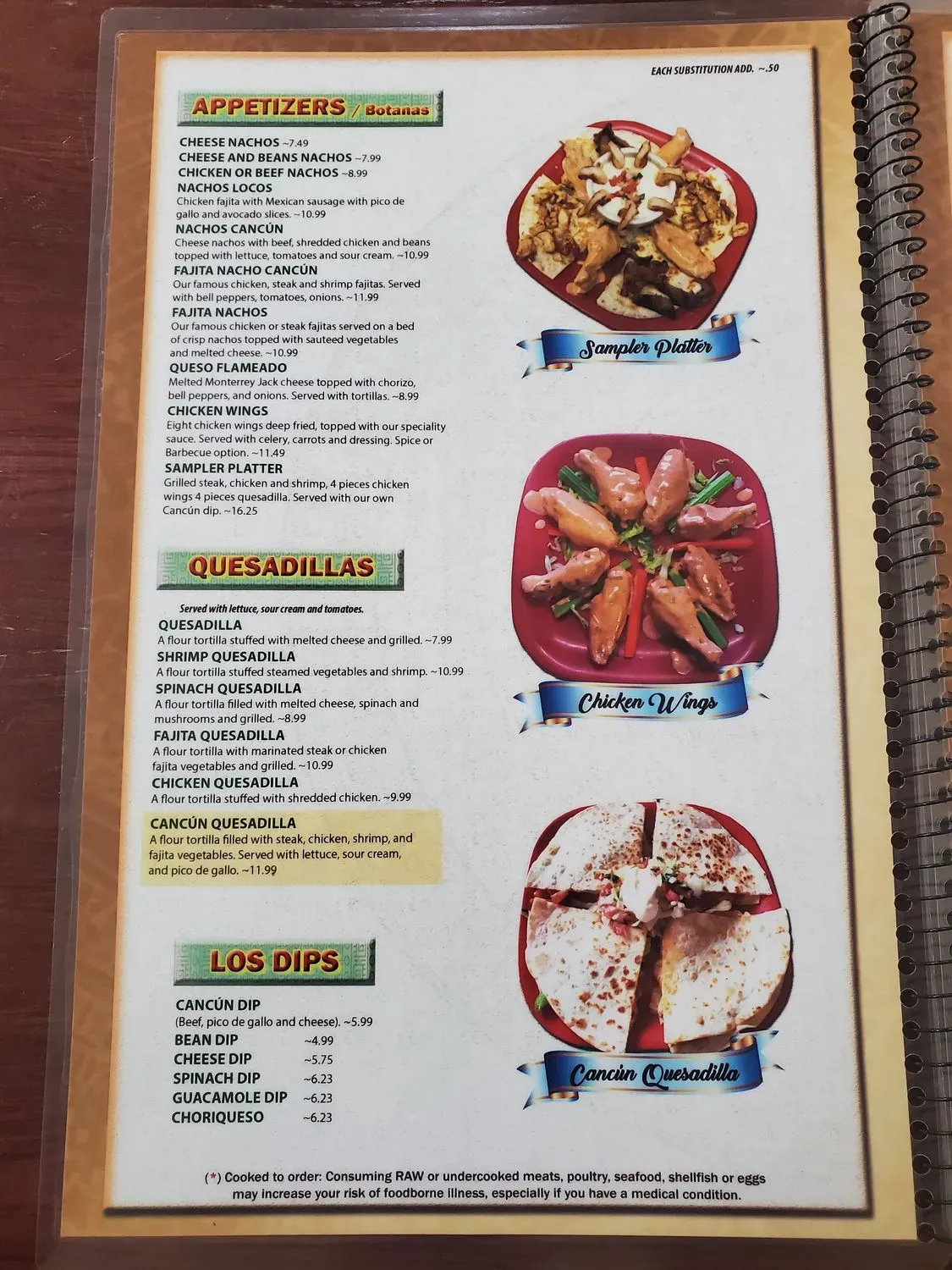 Menu 3