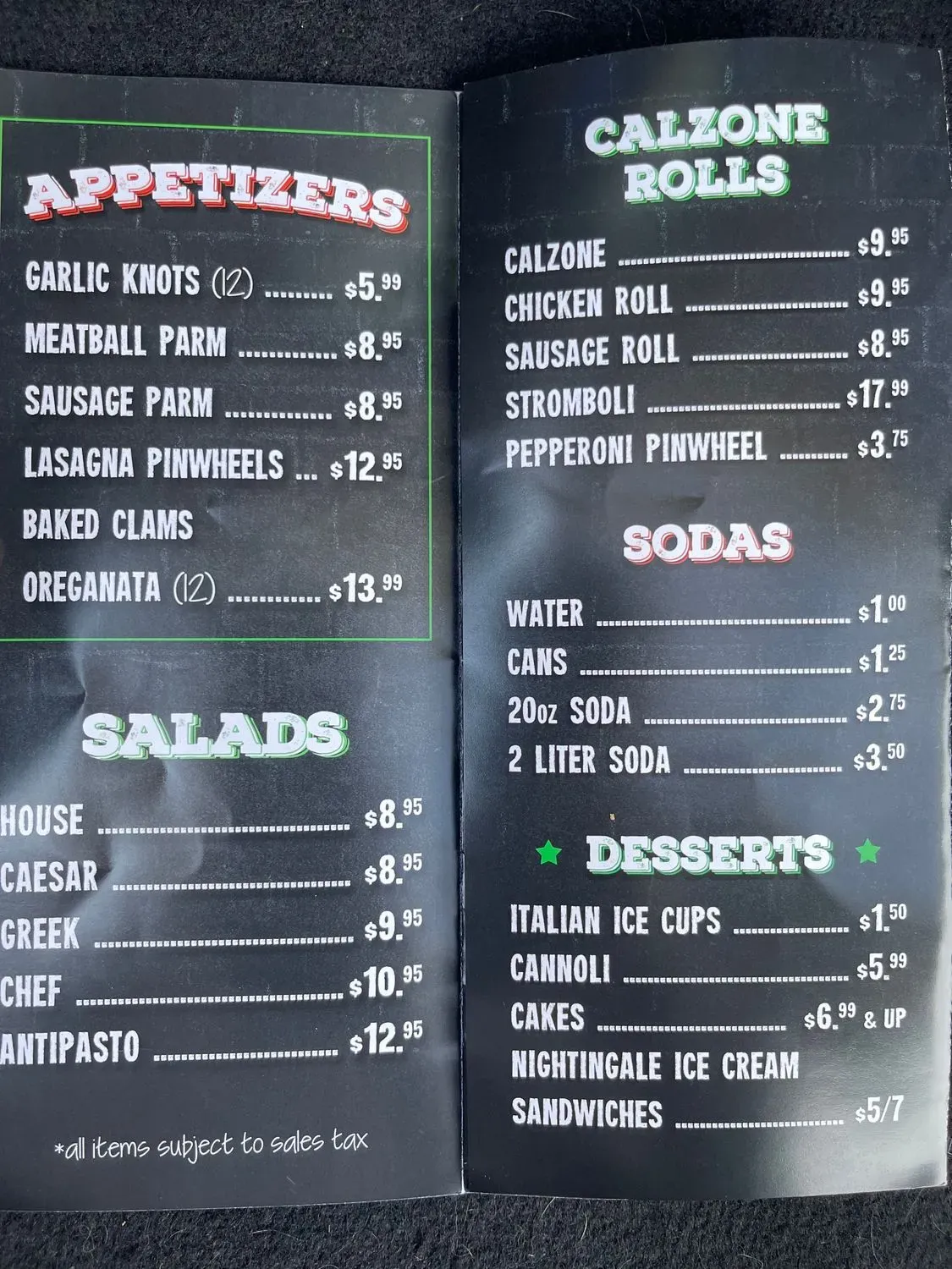 Menu 4