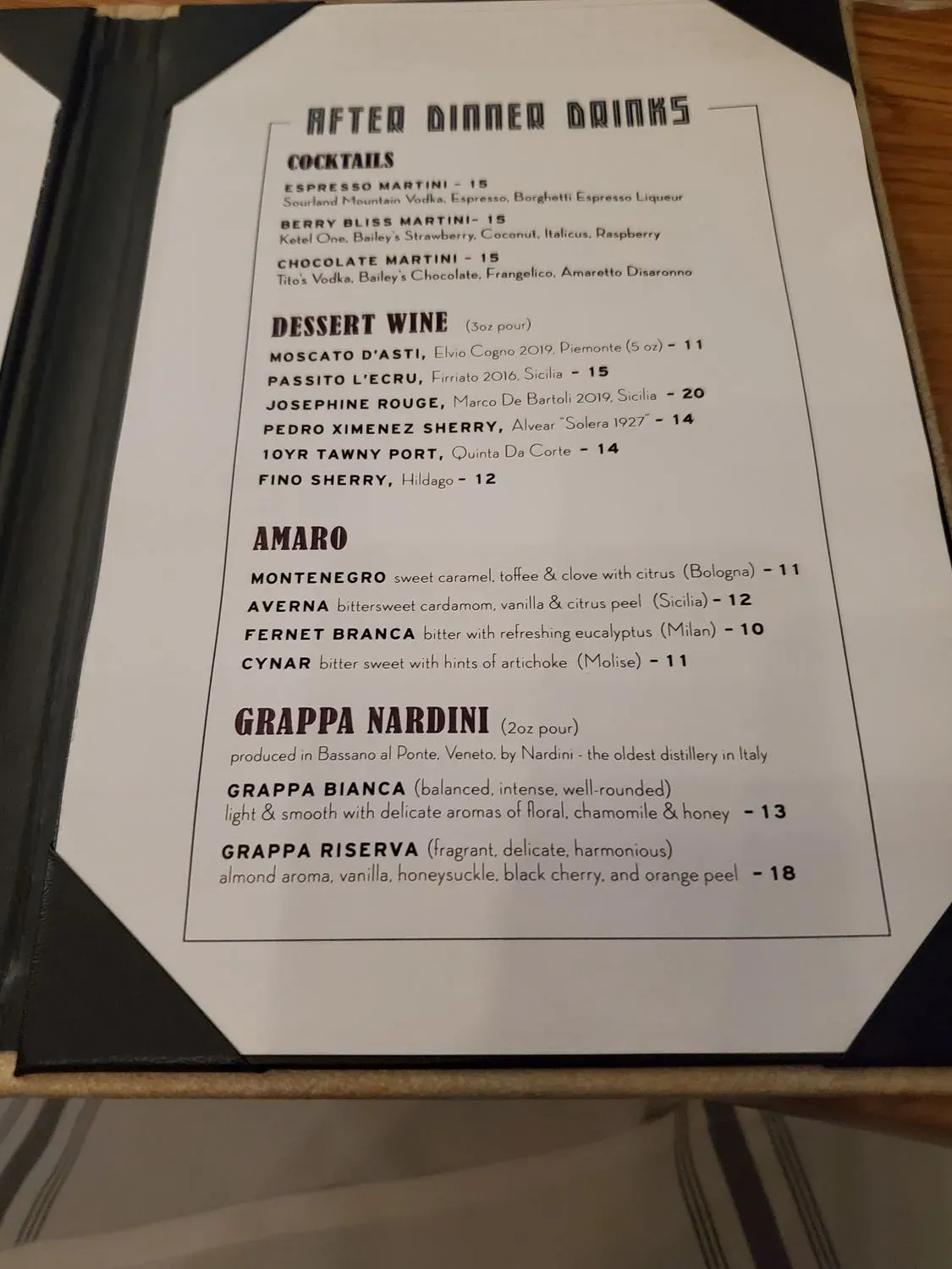 Menu 6