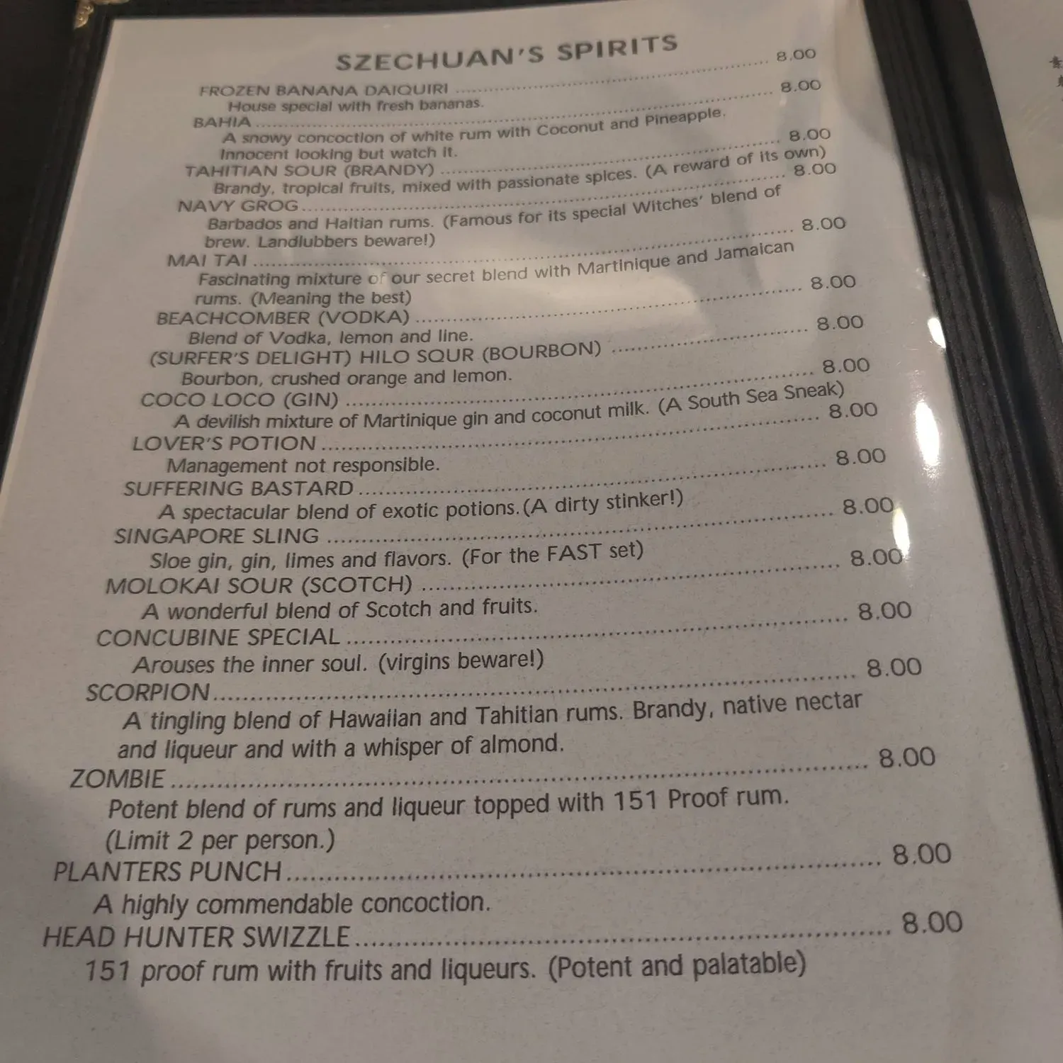 Menu 4