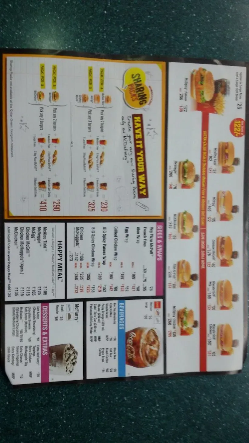 Menu 3