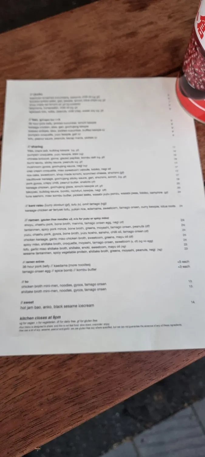 Menu 3