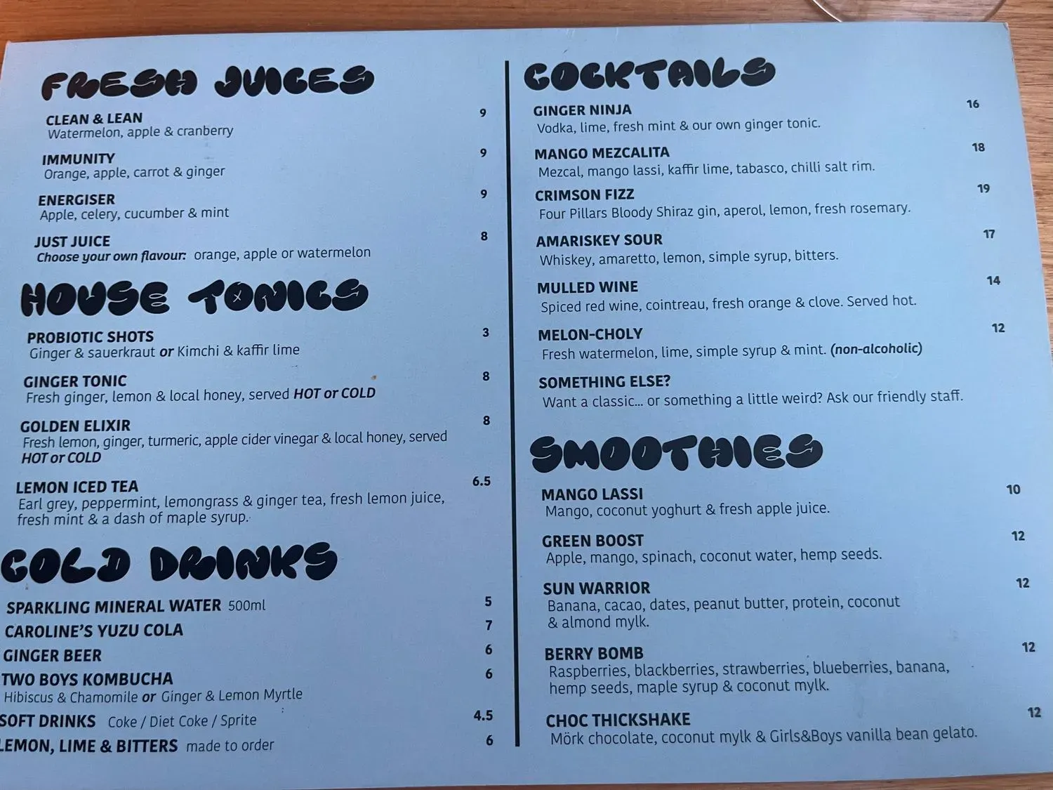 Menu 3