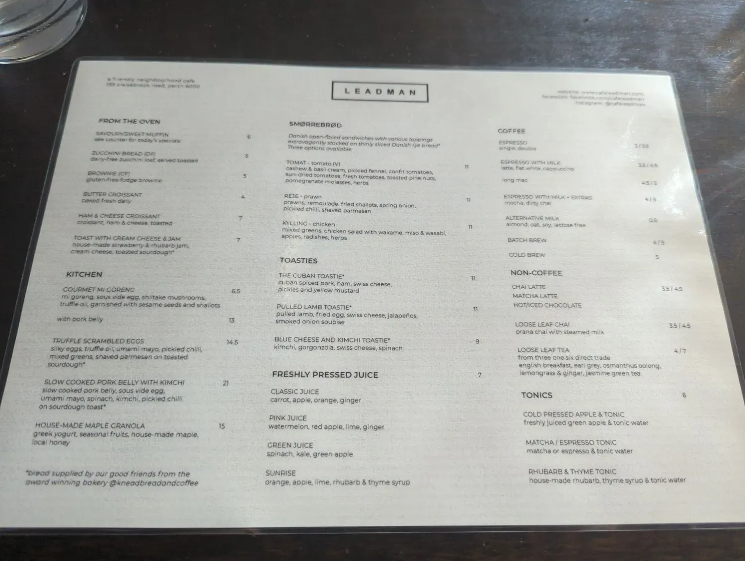 Menu 3