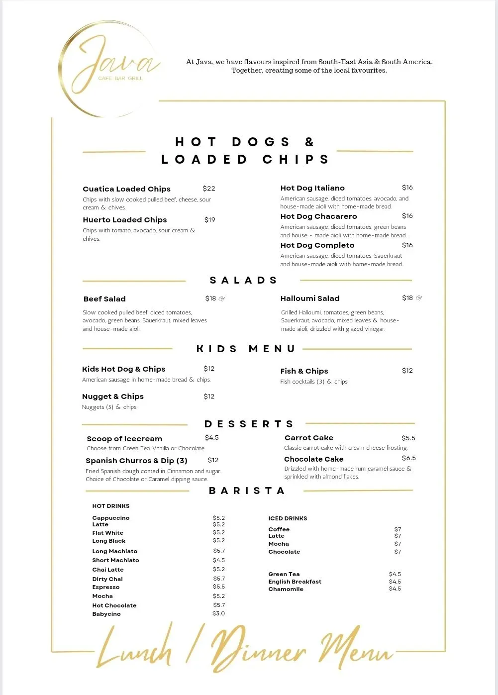 Menu 3