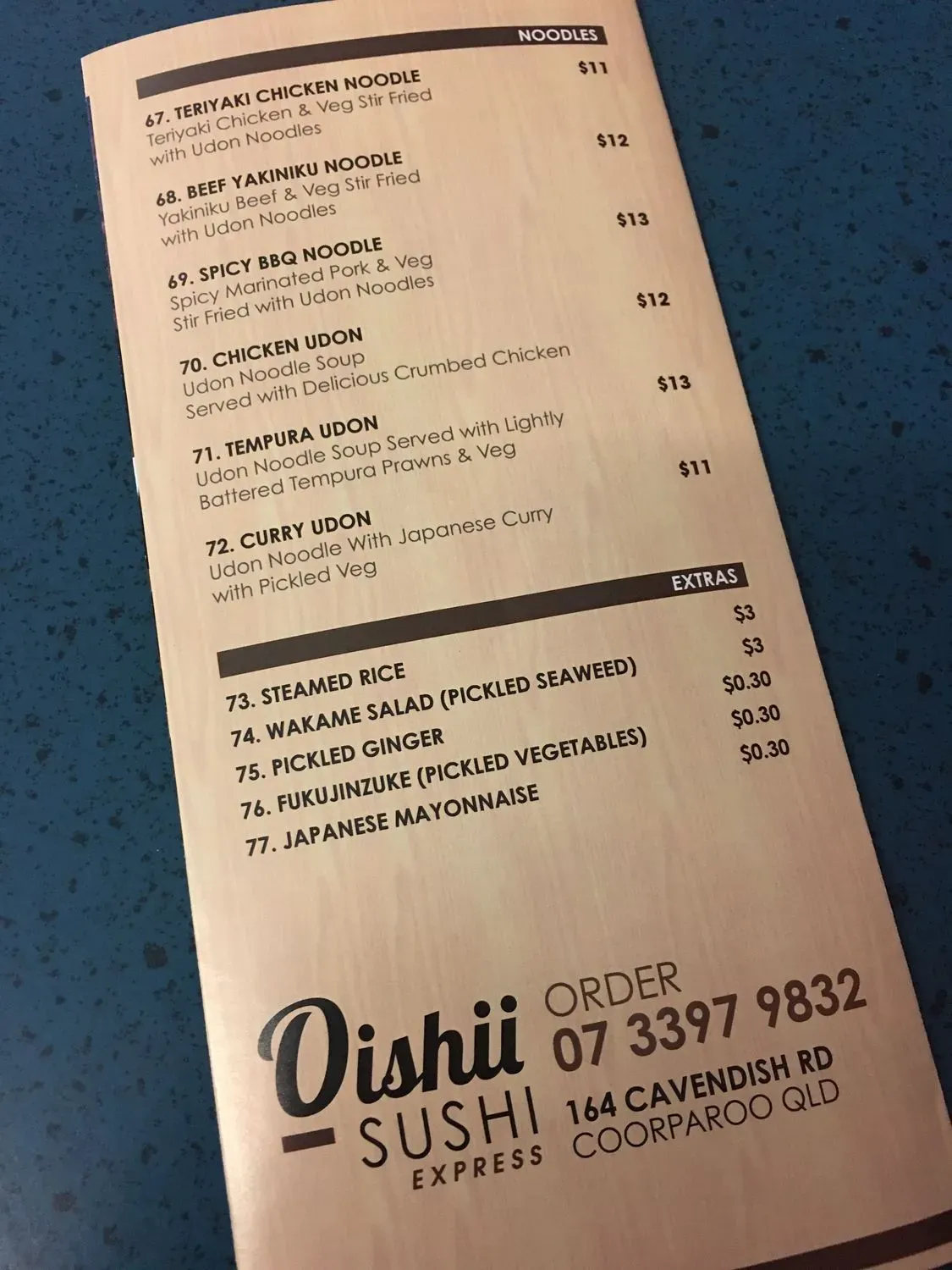 Menu 3