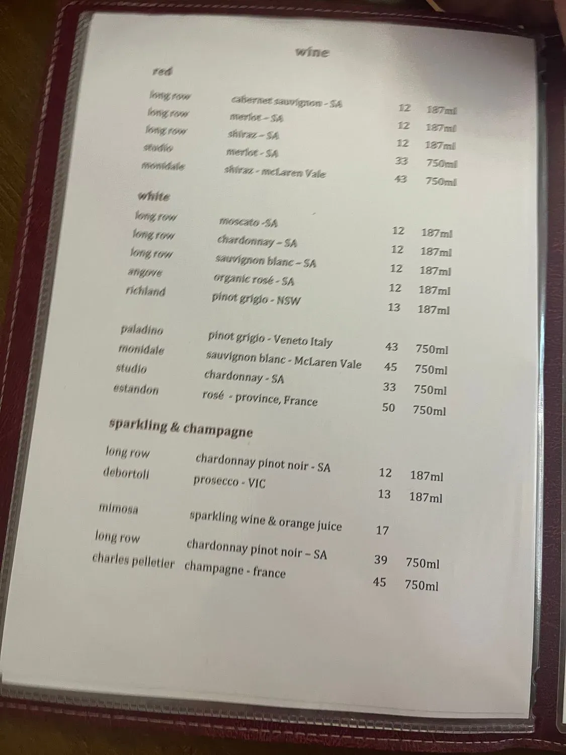 Menu 3