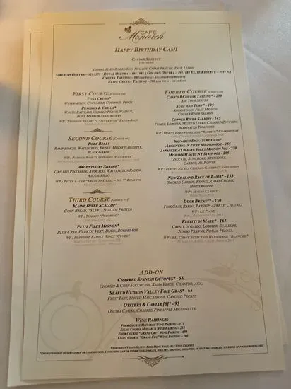 Menu 4