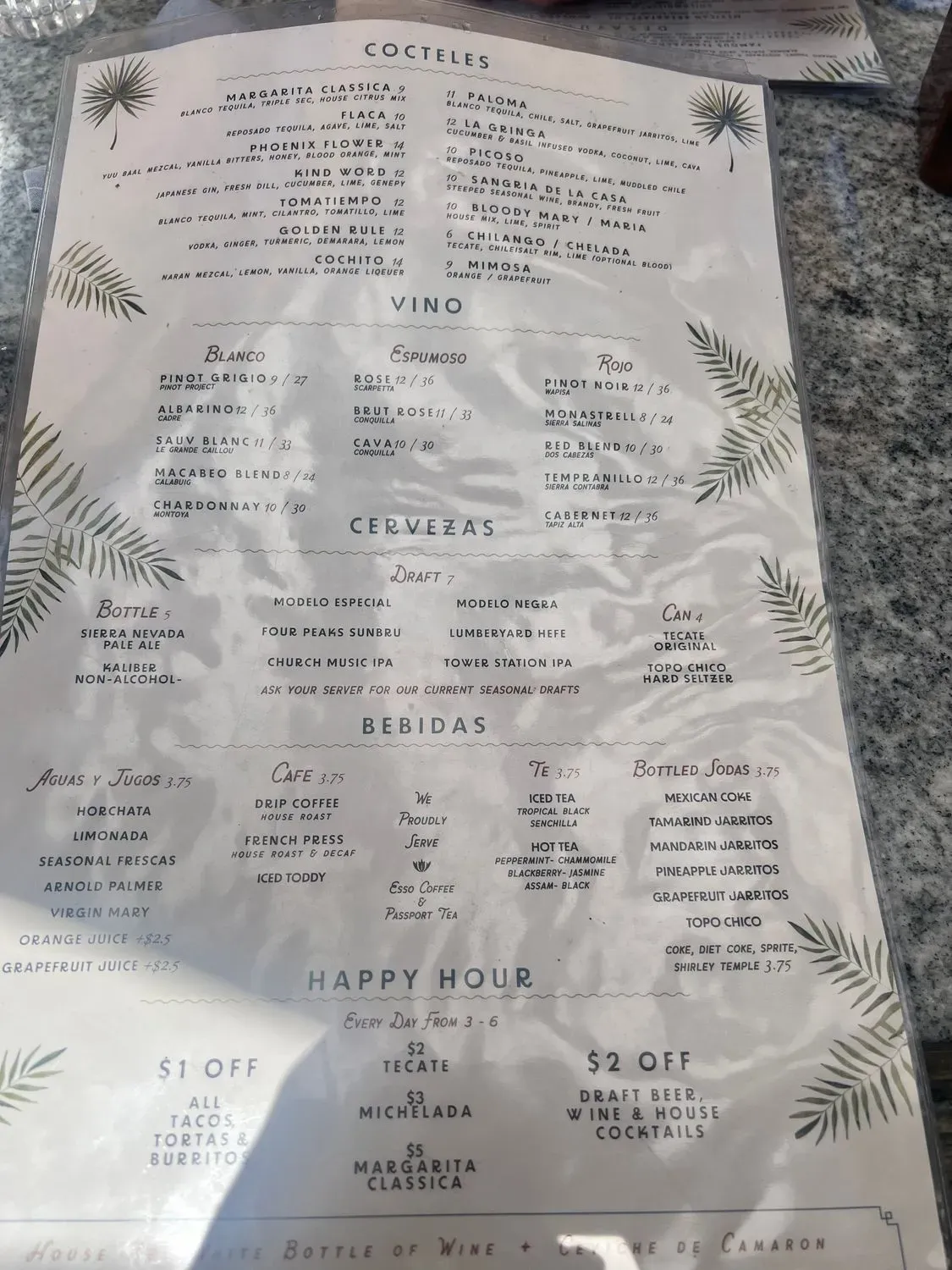 Menu 6