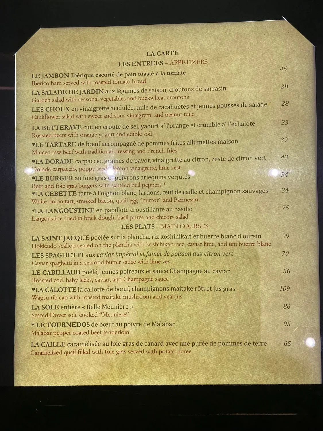 Menu 4