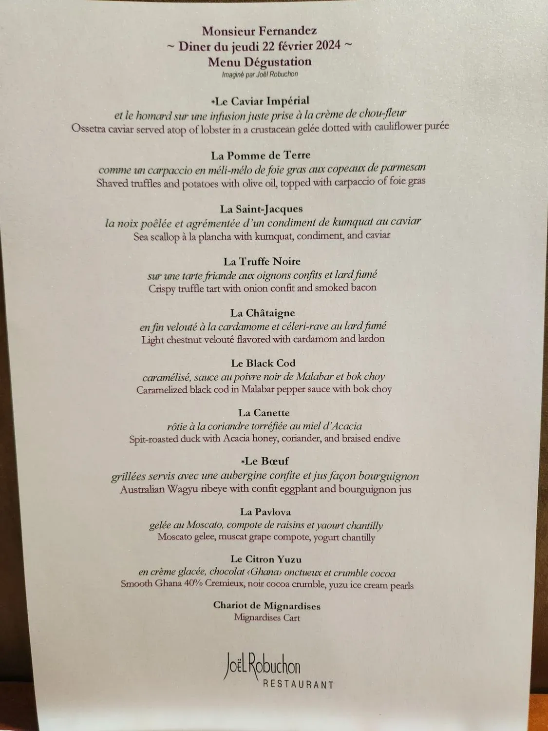 Menu 3