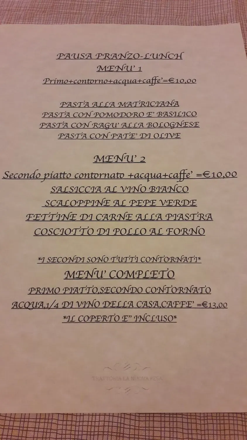 Menu 3