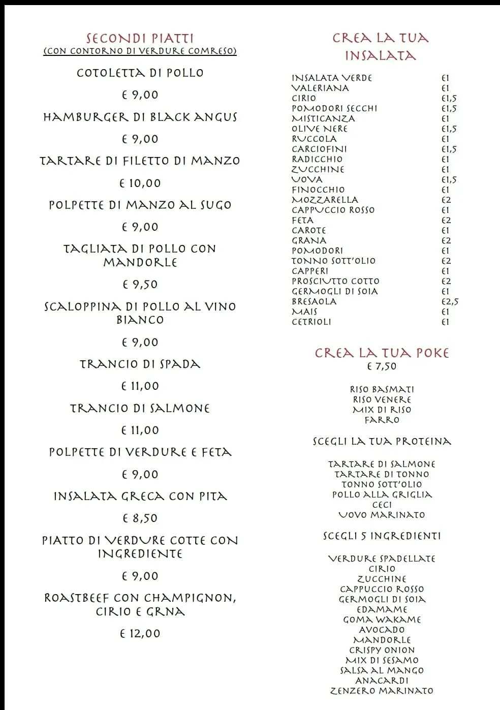 Menu 3