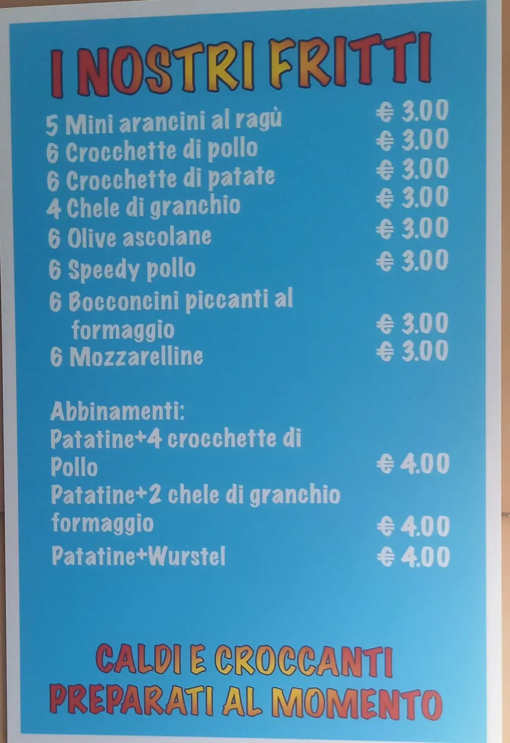 Menu 3