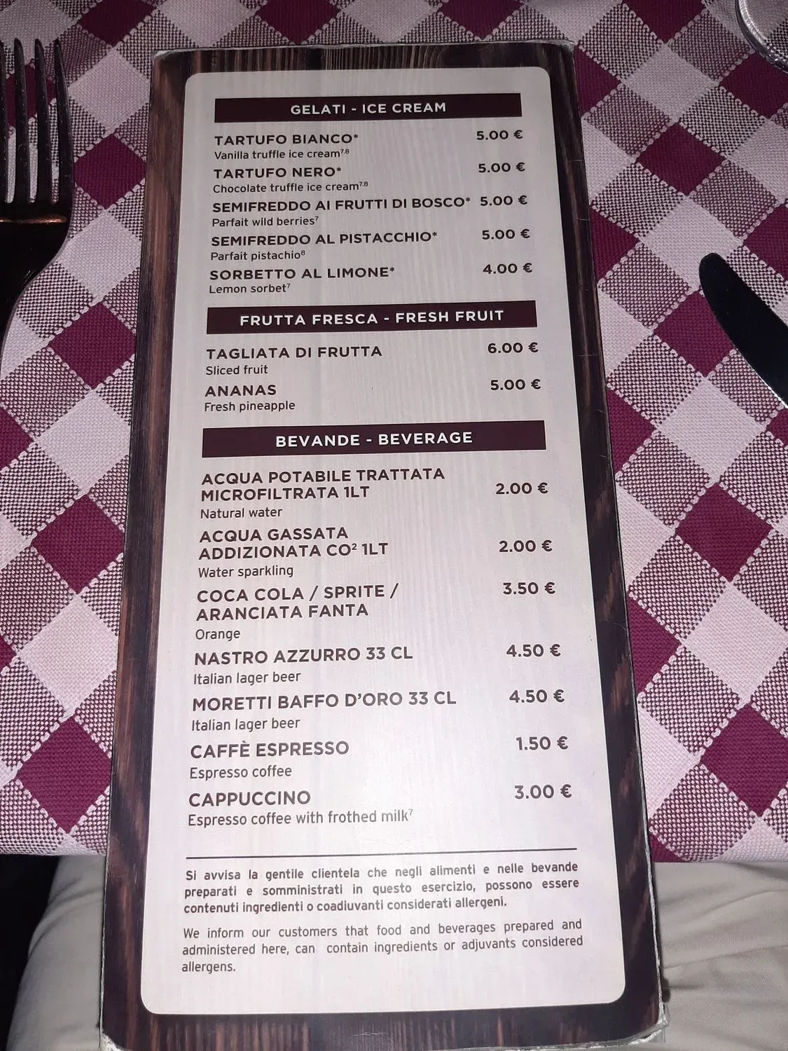 Menu 3