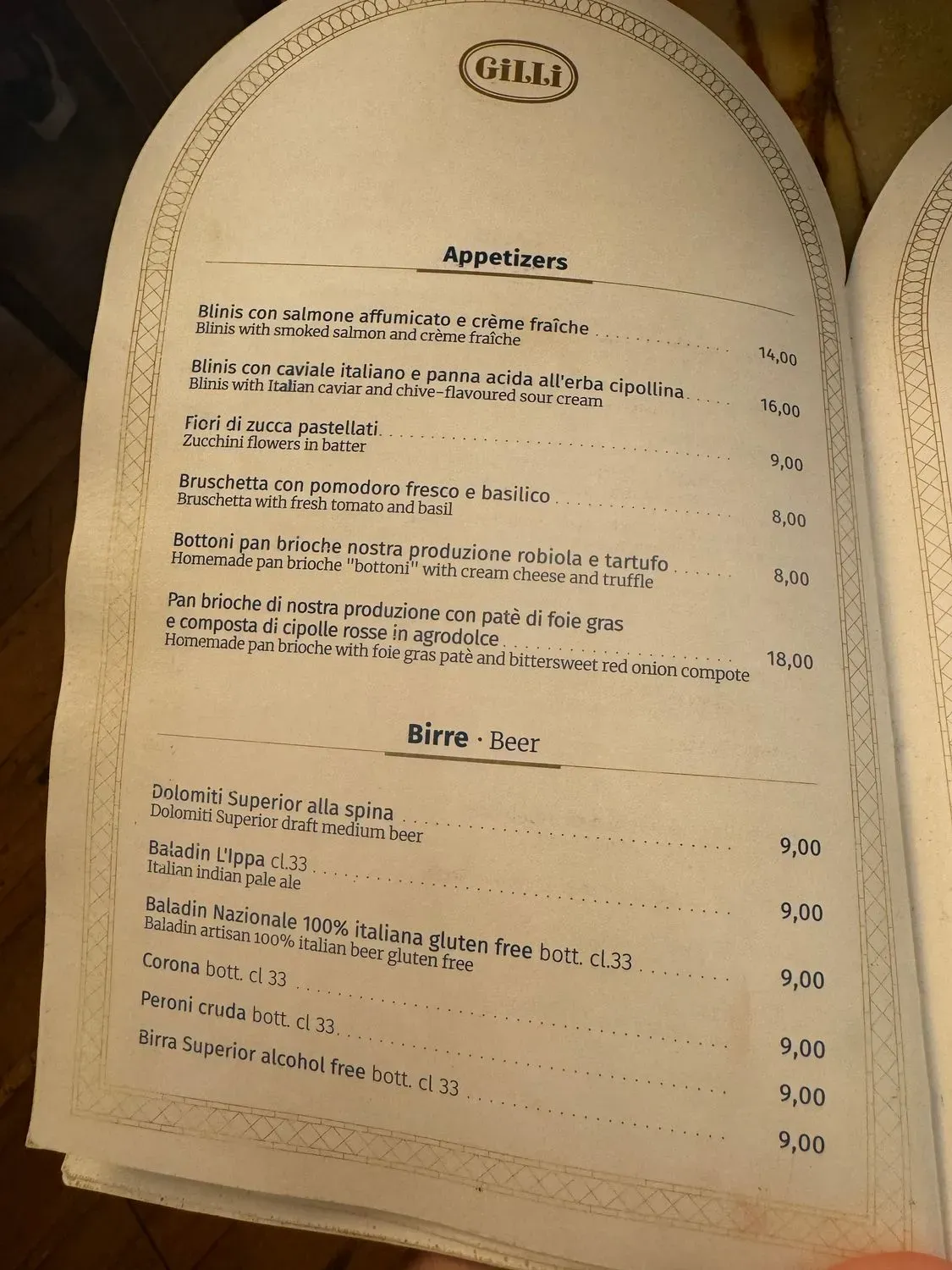 Menu 4