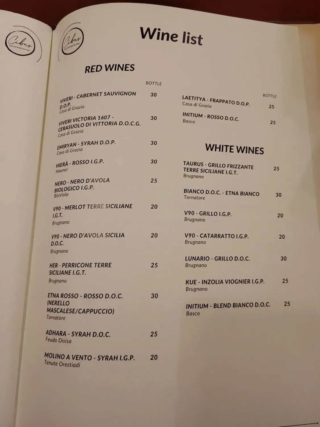 Menu 3