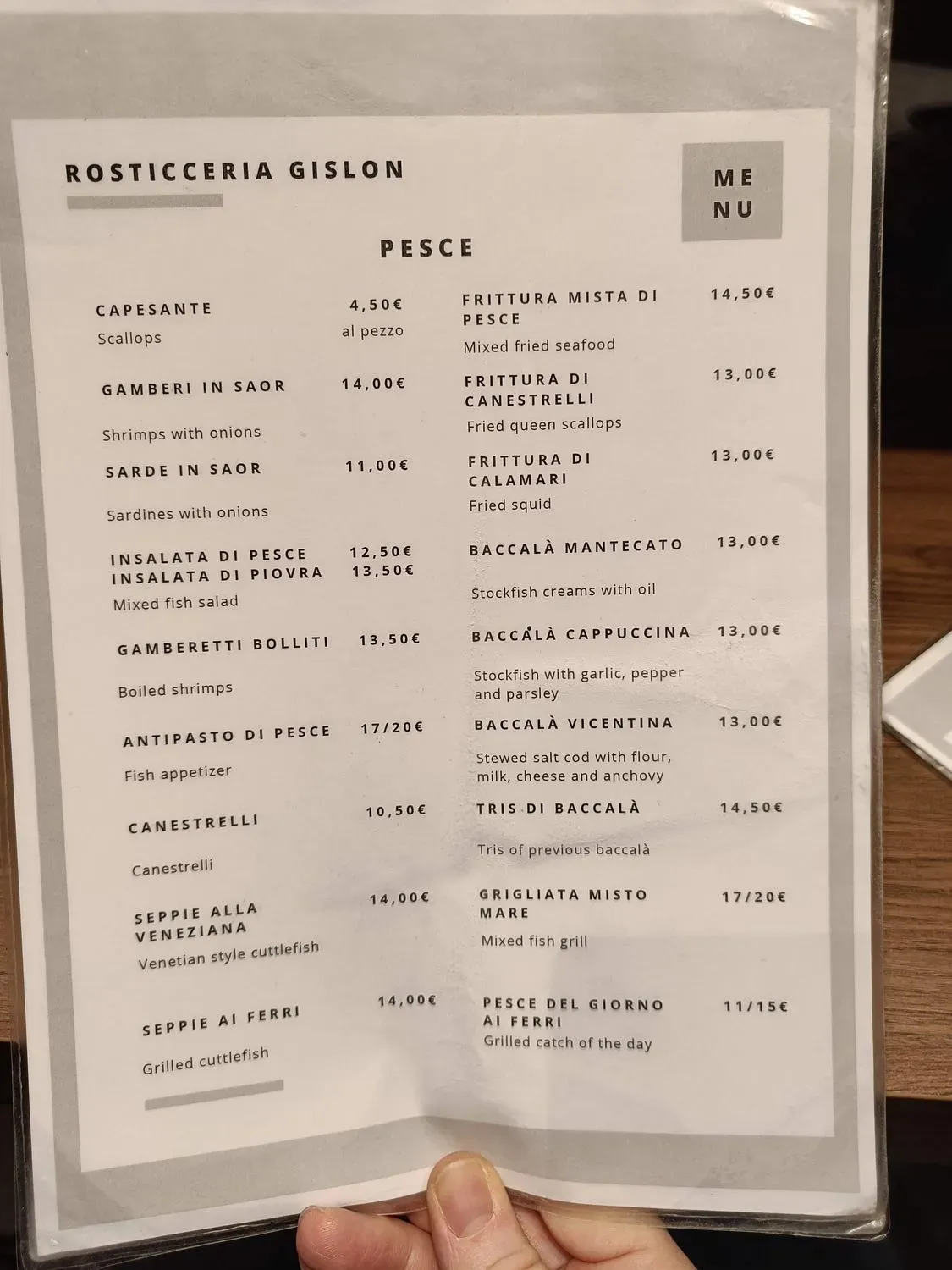 Menu 3