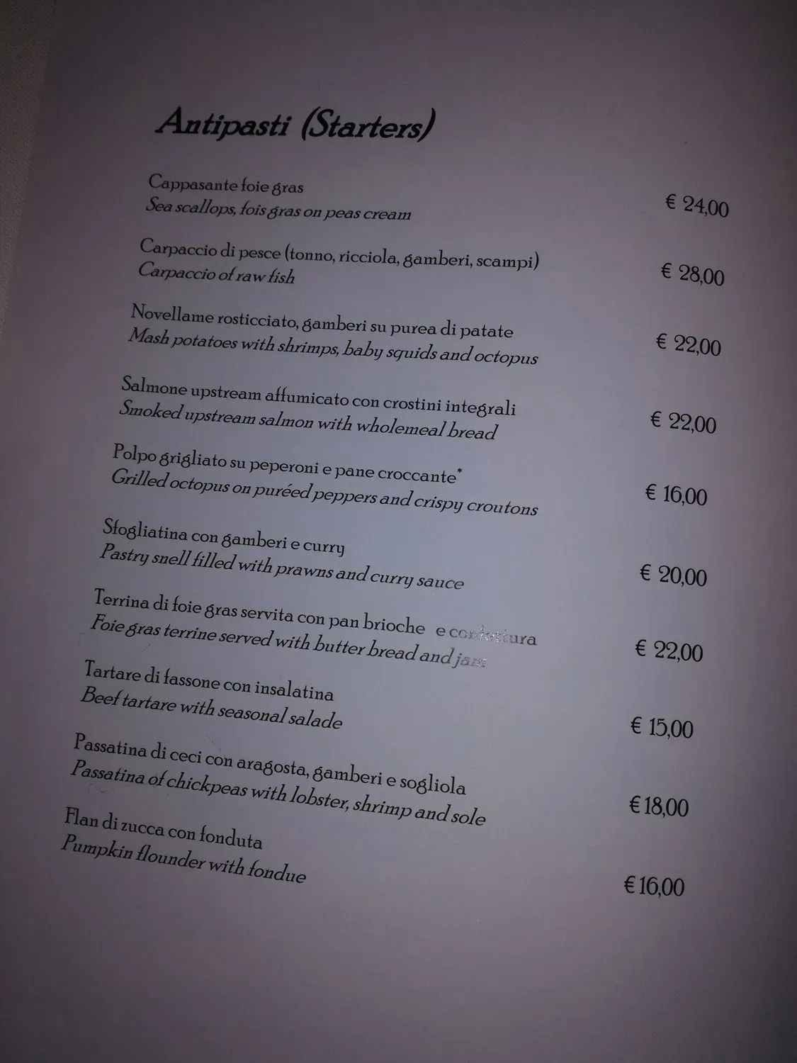 Menu 4