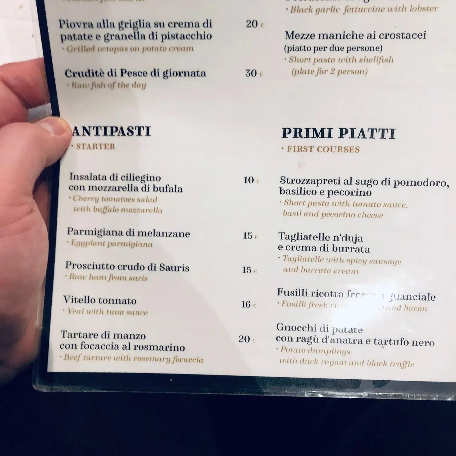 Menu 3