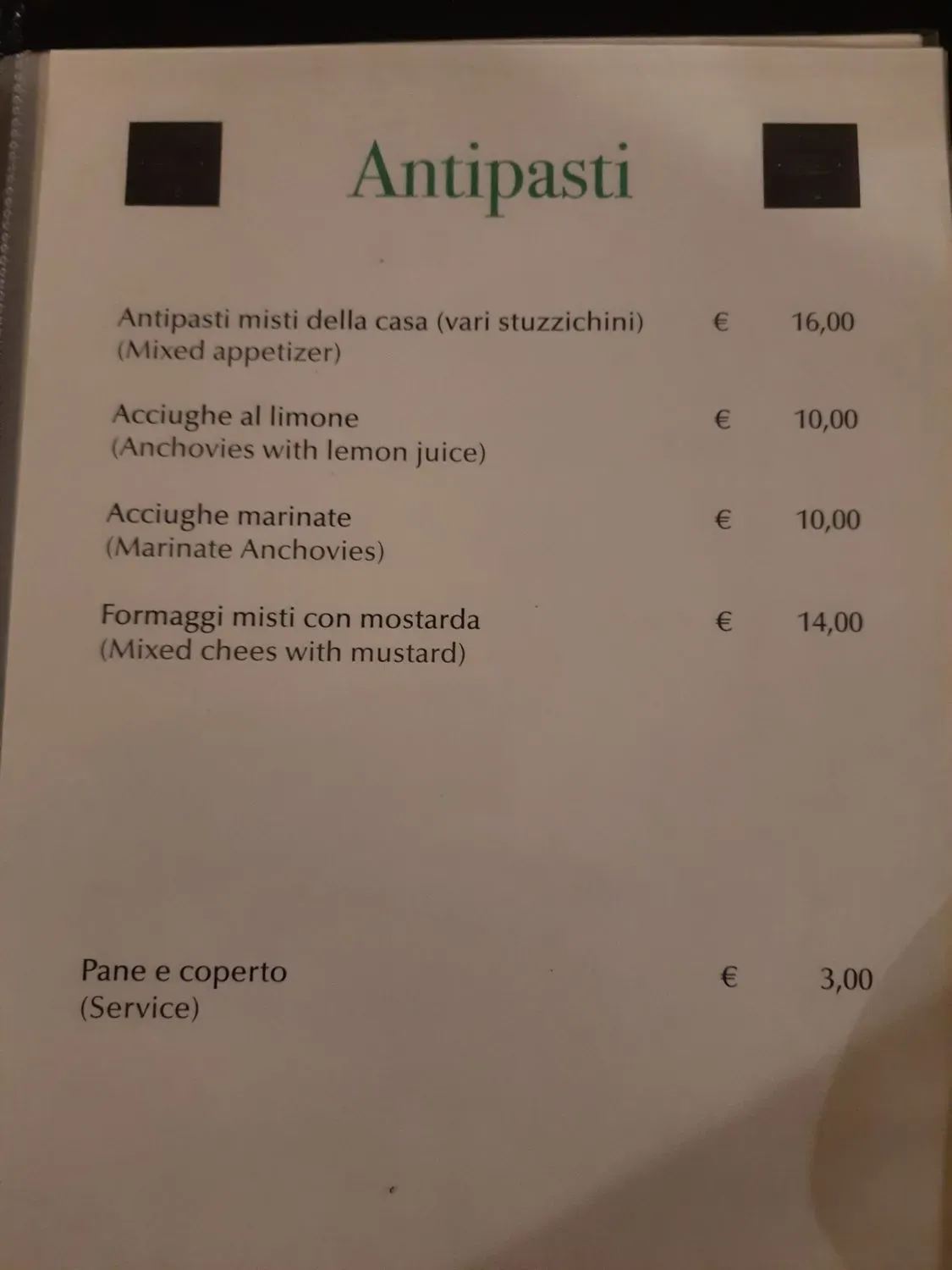 Menu 3