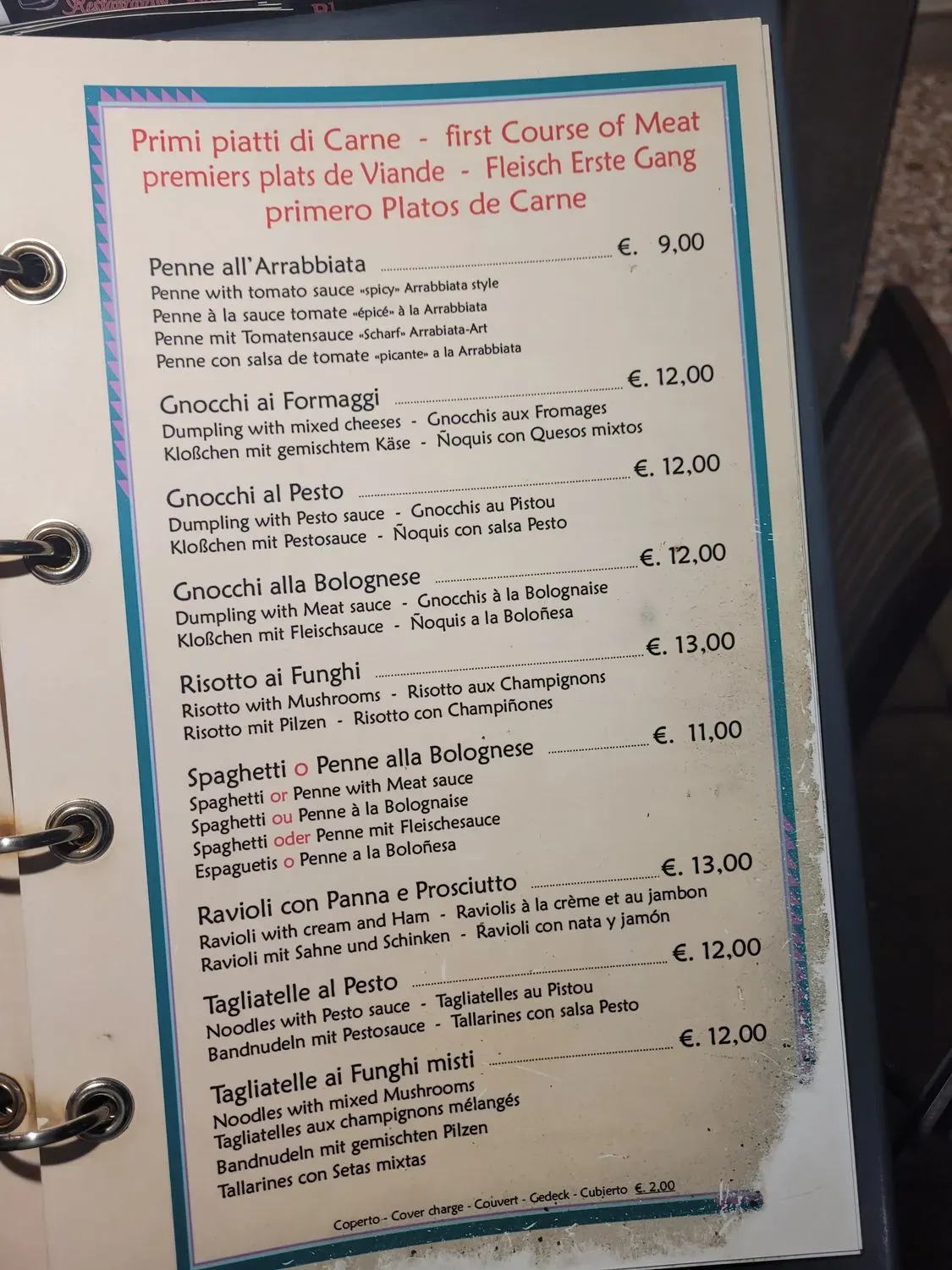 Menu 3