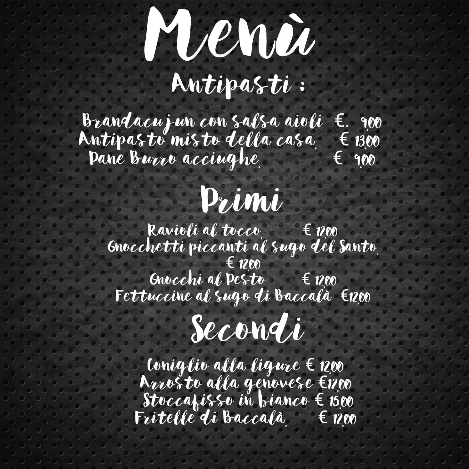 Menu 3