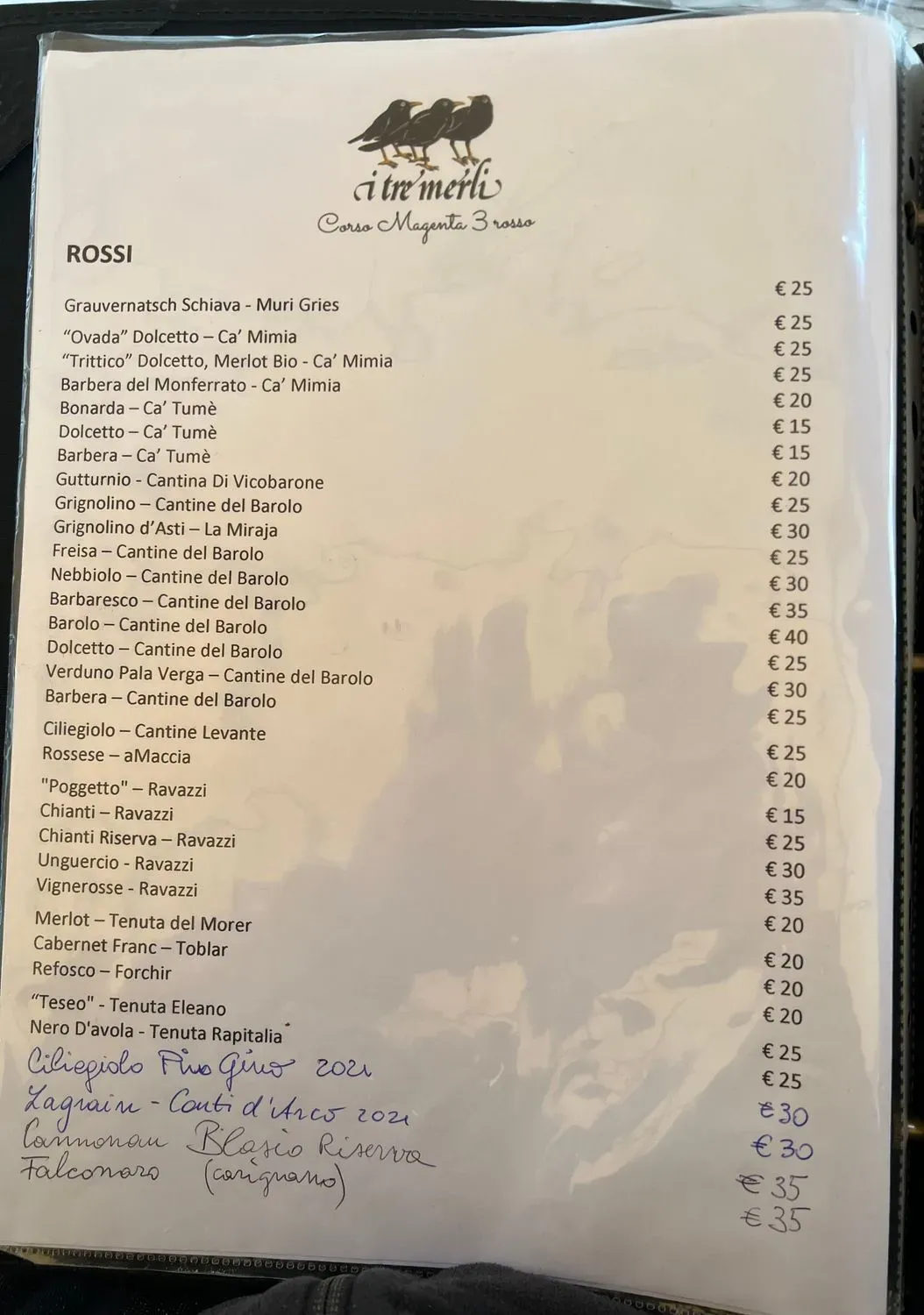 Menu 3