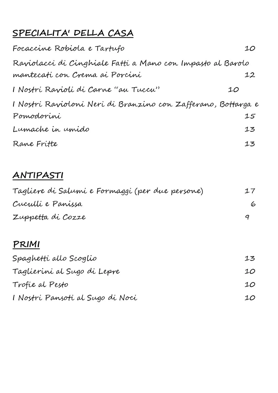 Menu 3