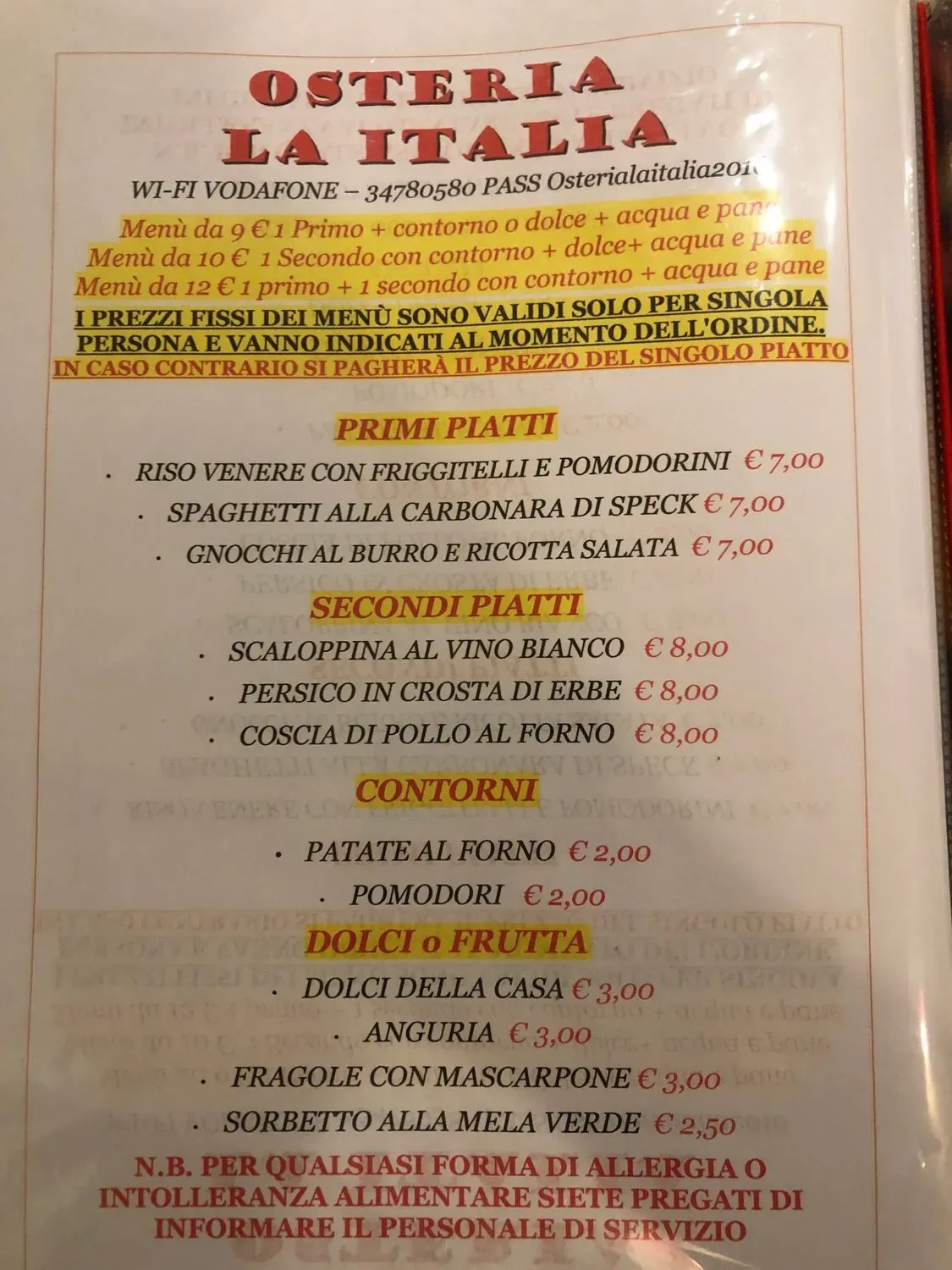 Menu 3