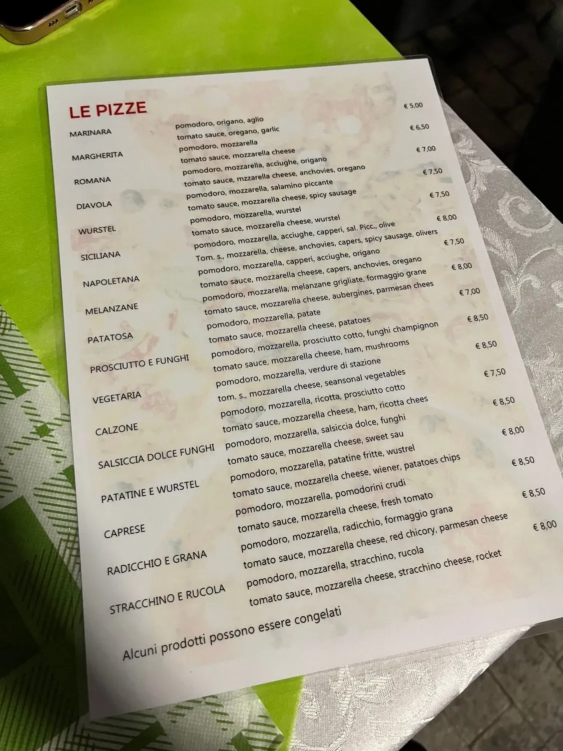 Menu 3