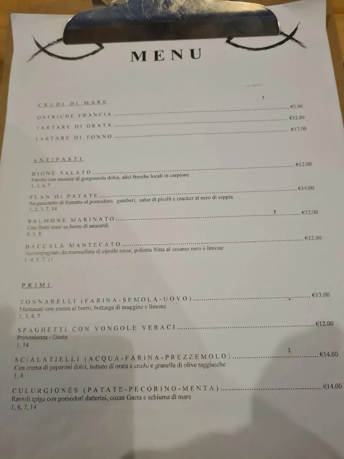 Menu 3