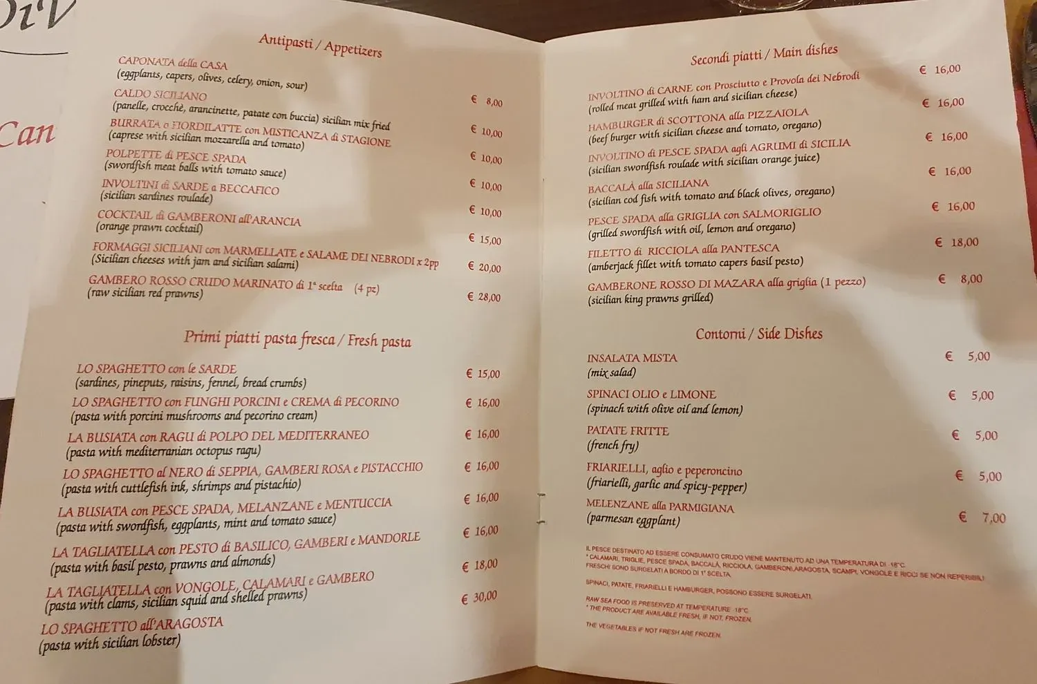 Menu 3