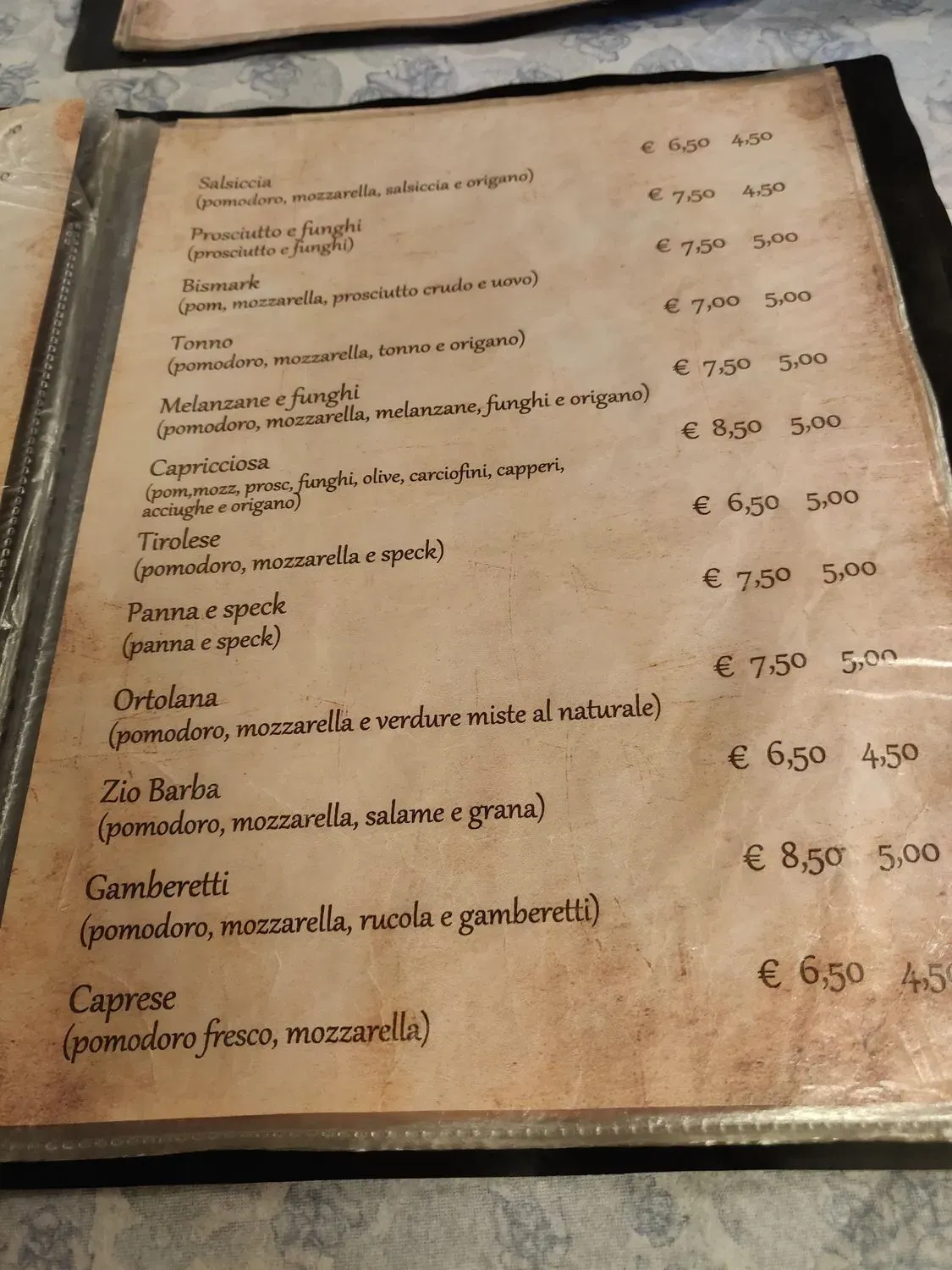 Menu 3