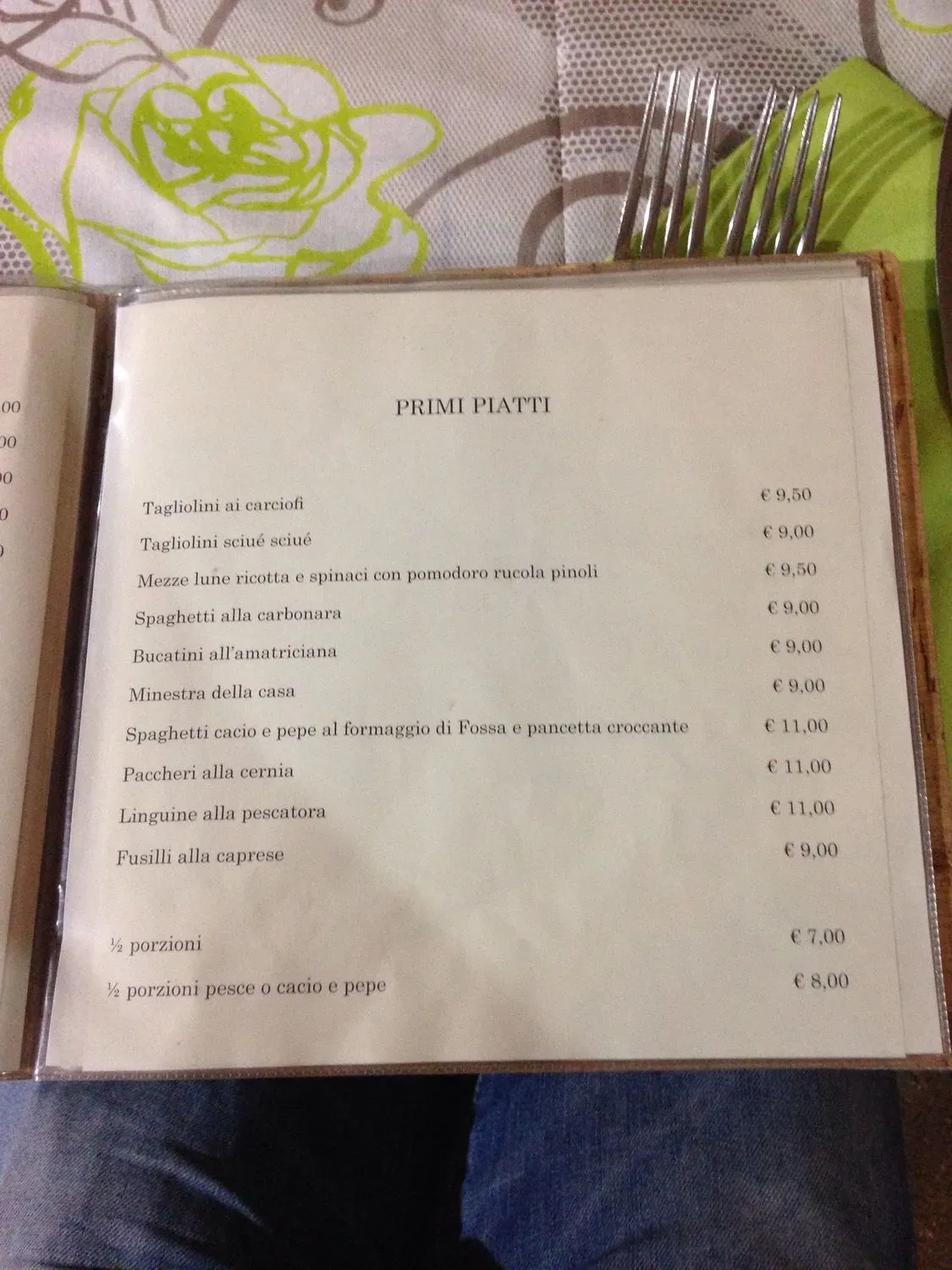 Menu 3