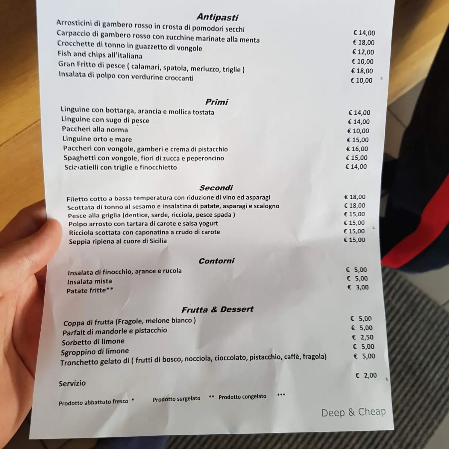 Menu 3