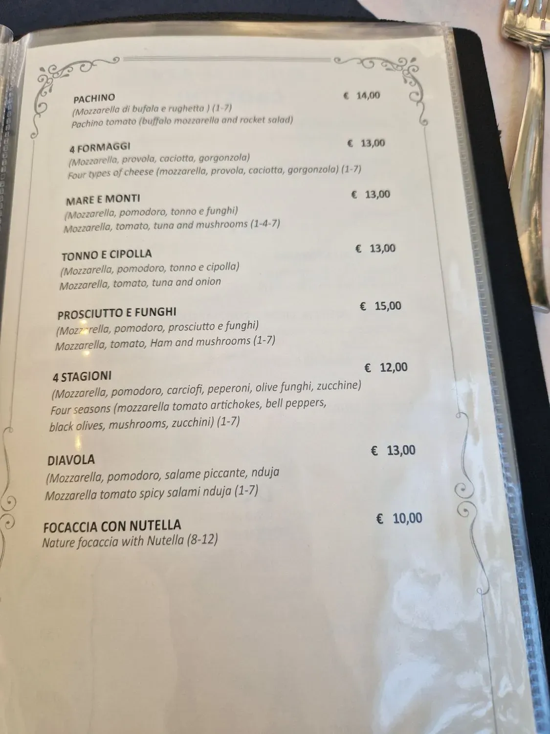 Menu 3