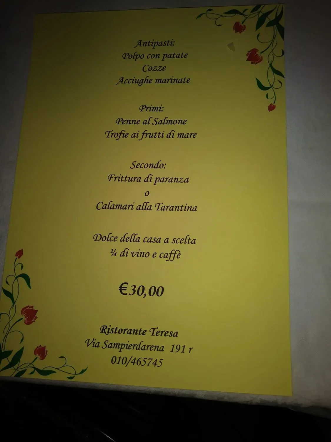 Menu 3