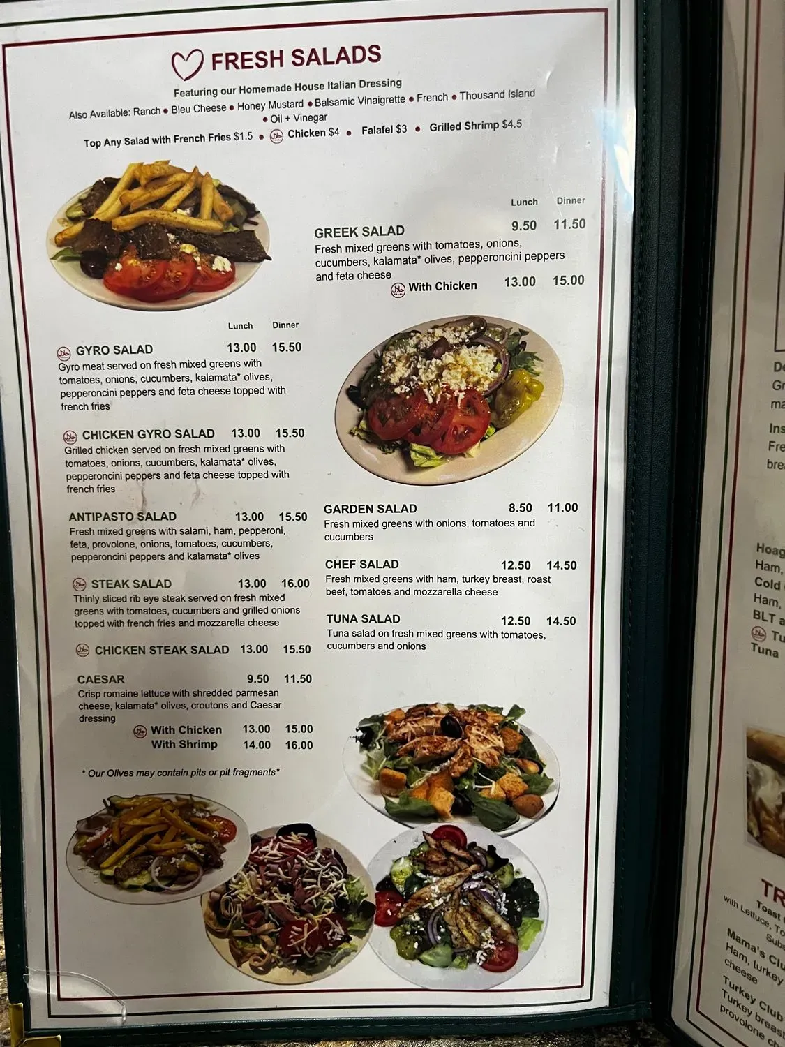 Menu 6