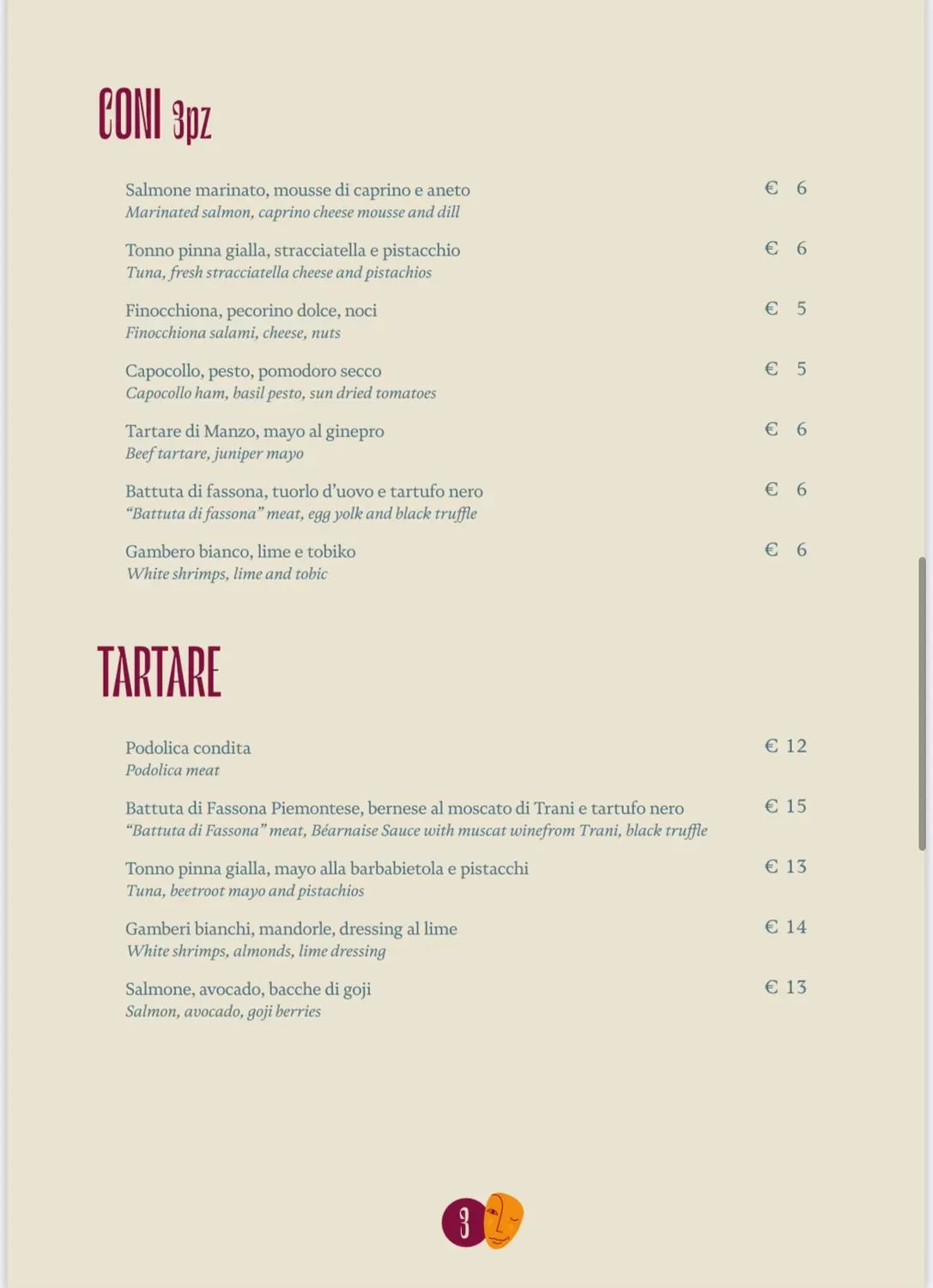 Menu 3