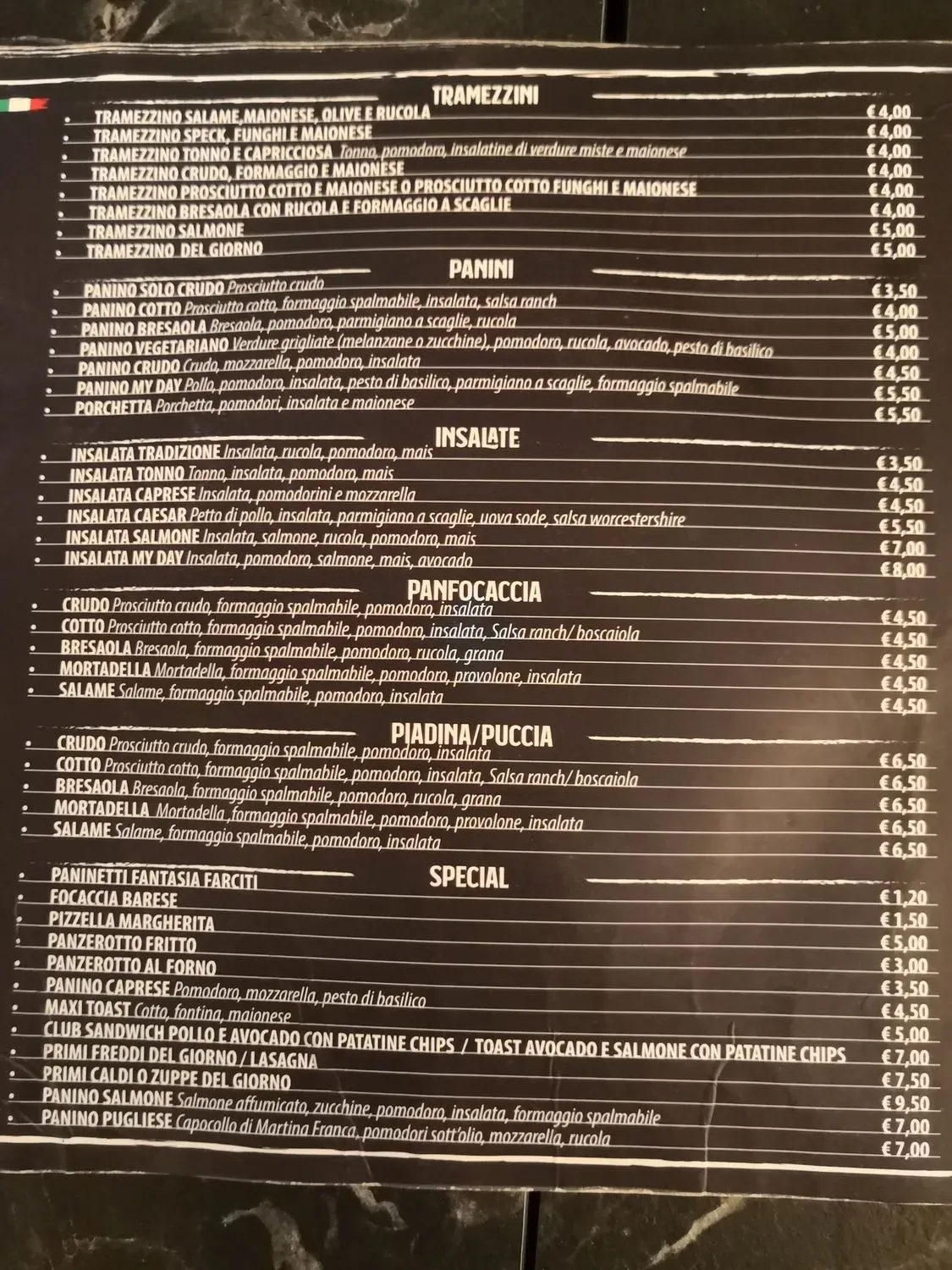 Menu 3