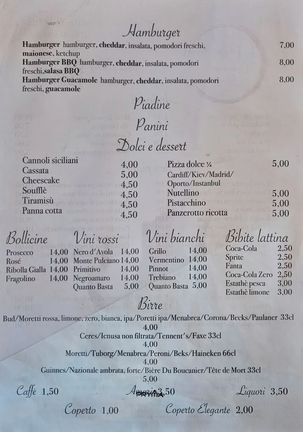 Menu 3