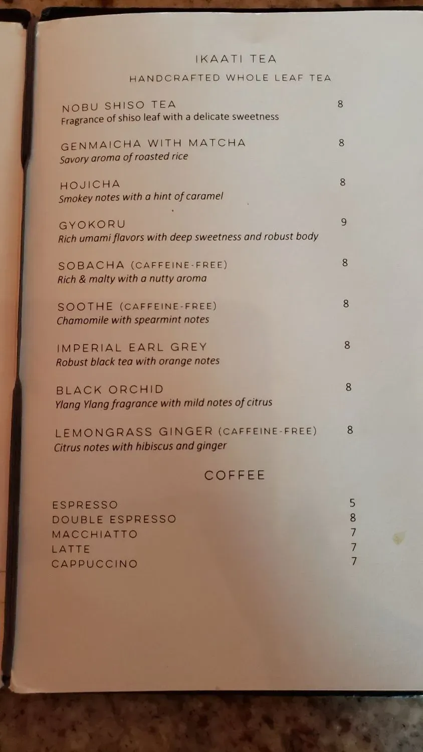 Menu 3