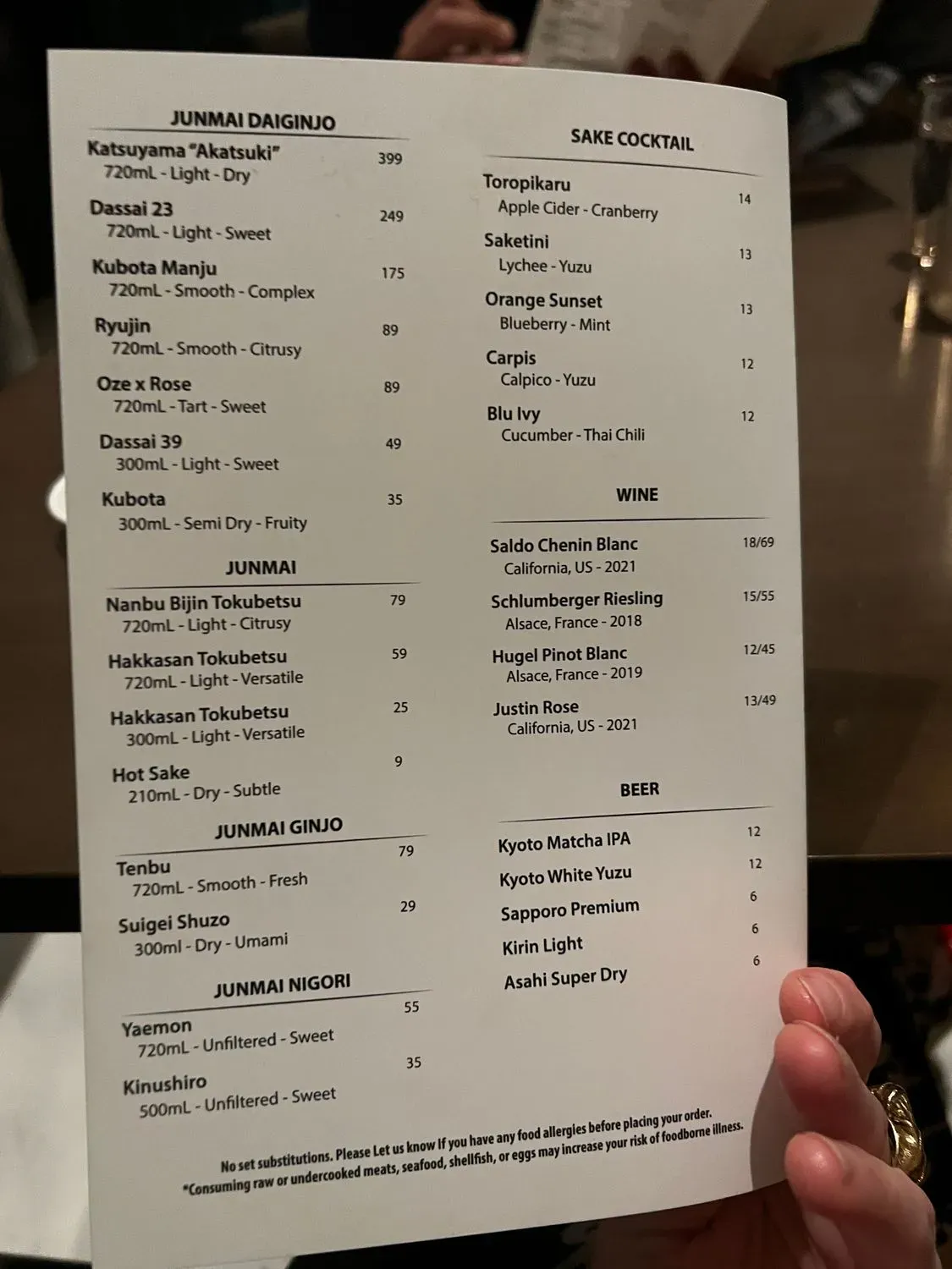 Menu 3