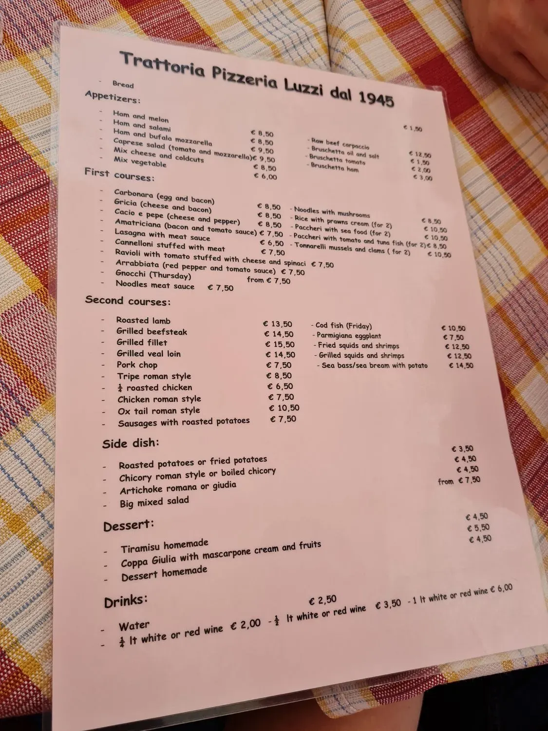 Menu 3