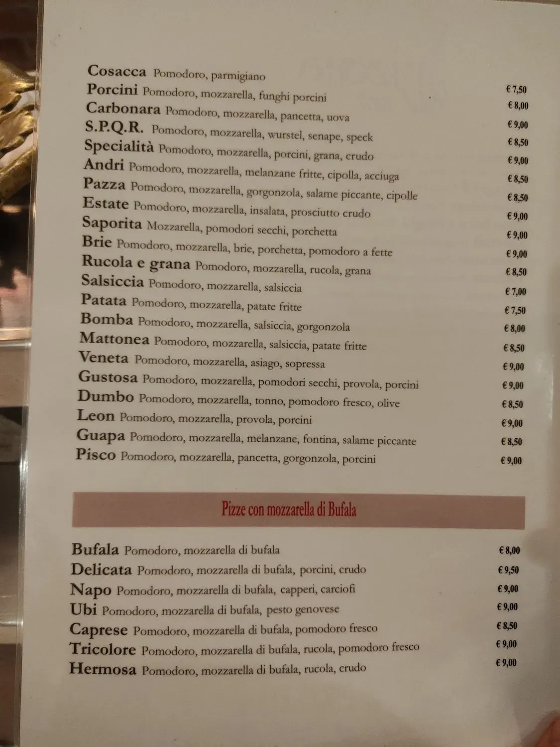 Menu 3