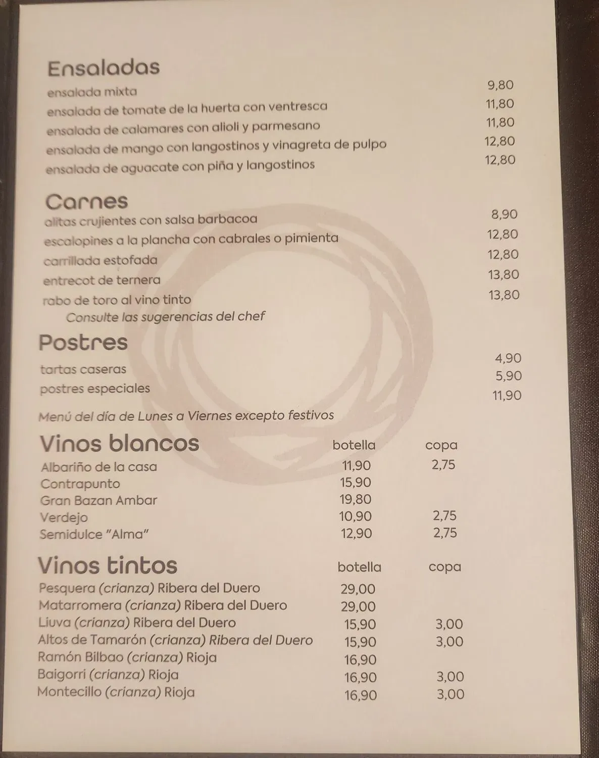 Menu 3